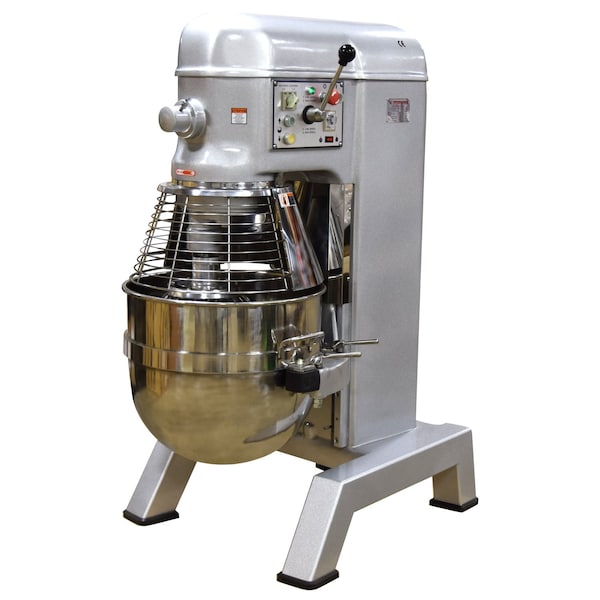 American Eagle AE-80N4A 80Qt Hybrid Belt/Gear Driven Mixer w/Guard and Power Lift, 220V/3Ph/60Hz, 3HP, 4spds. AE-80N4A - main